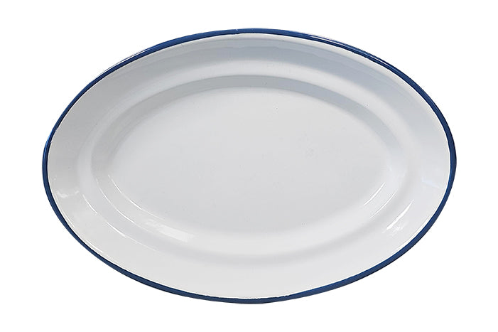 oval-plate-white-with-blue-rim-84011
