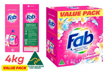 Fab Fresh Frangipani Laundry Detergent Washing Powder
