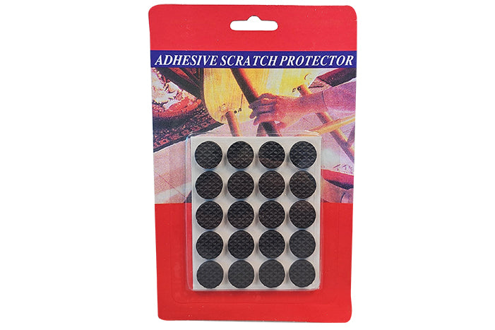 Adhesive Scratch Protector - Black Circle