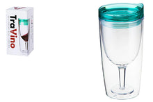 TraVino Splashproof Wine Sippy Cup - Green