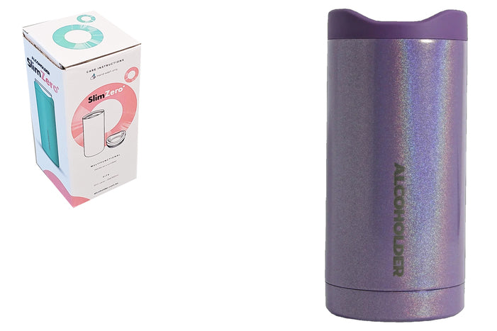 Slim Zero Tumbler Can Cooler - Ultra Violet