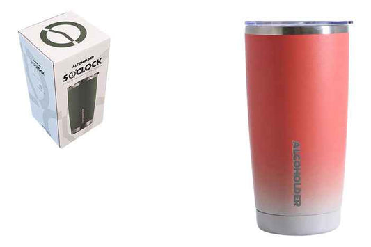 5 O'Clock Stainless Vacuum Insulated Tumbler - Firefly/Grey