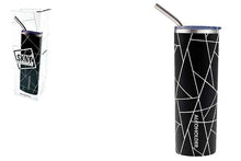 SKNY Slim Insulated Tumbler - Black & White