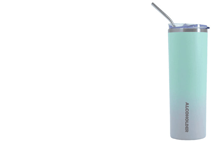 SKNY Slim Insulated Tumbler - Beach Glass