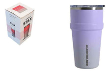 STAX Stackable Insulated Tumbler -  Periwrinkle / Grey