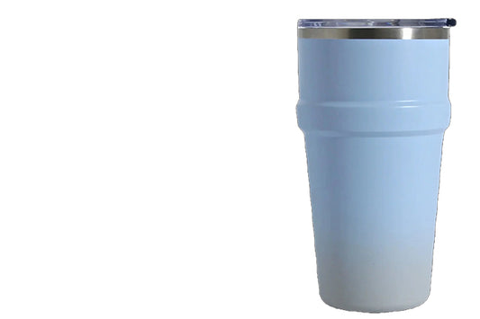 STAX Stackable Insulated Tumbler - Serenity Blue / Grey
