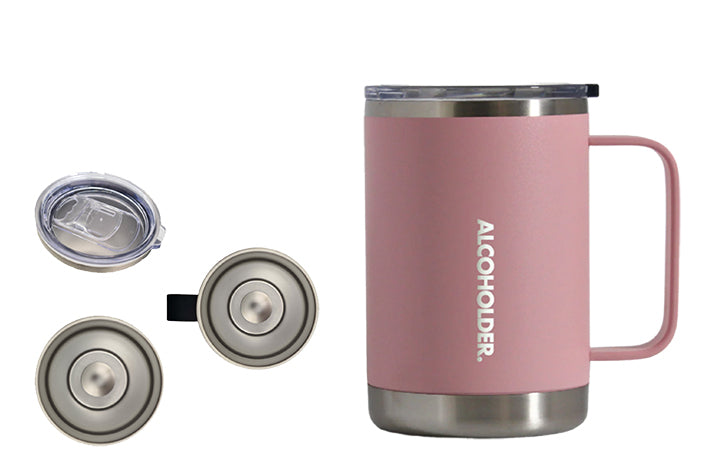 TANKD Mug with handle - Matte Blush Pink
