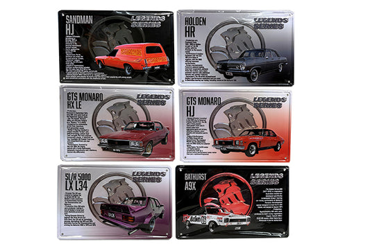 Mancave Car Tin Signs - Group A