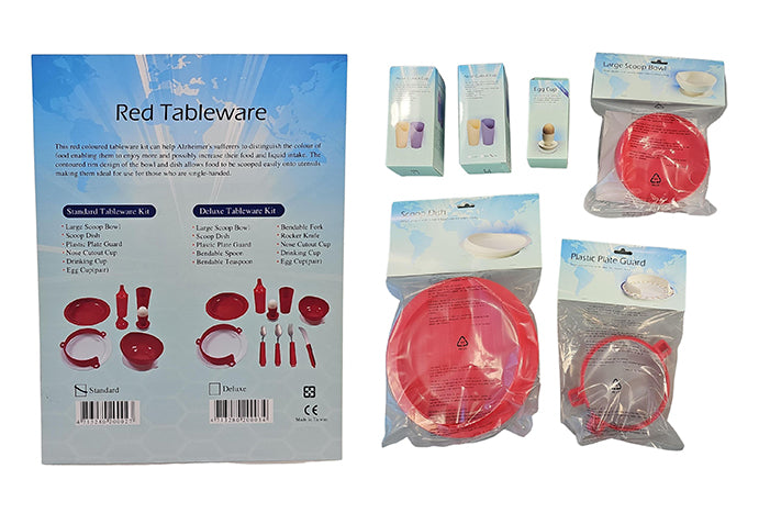 Standard Red Tableware
