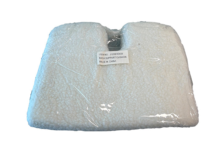 White Back Support Cushion