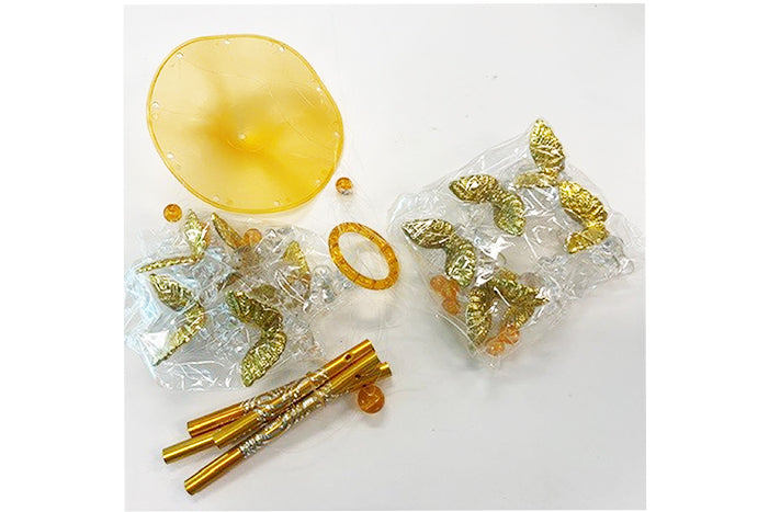 Golden Angel Wind Chime Hanging Kit