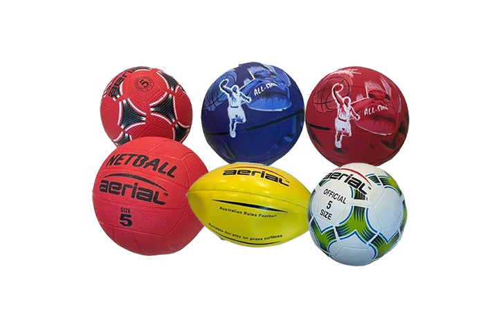 Aerial 6 Sports Balls