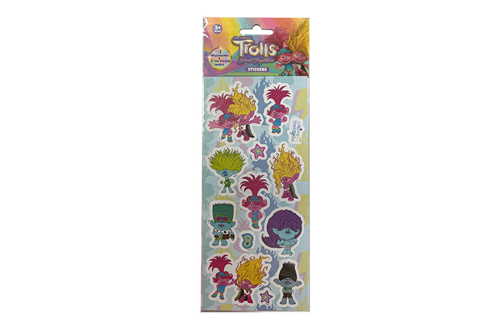 Trolls Band Together Stickers