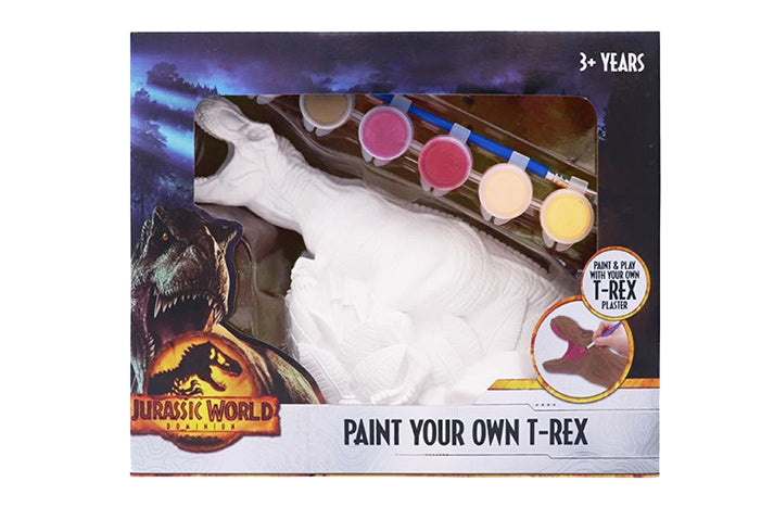 Jurassic World Paint & Play with Your Own T-REX Plaster