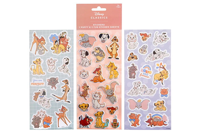 Disney Classics Sticker Puffy