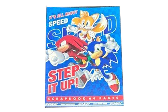 Sonic Scrapbook 64Pgs