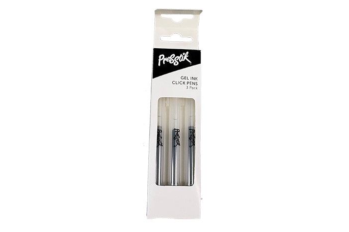 Presstik Gel Ink Click Pens
