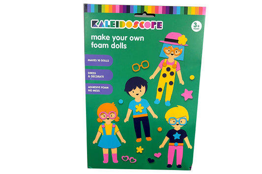 Kaleidoscope Make Your Own Foam People Dolls Kit