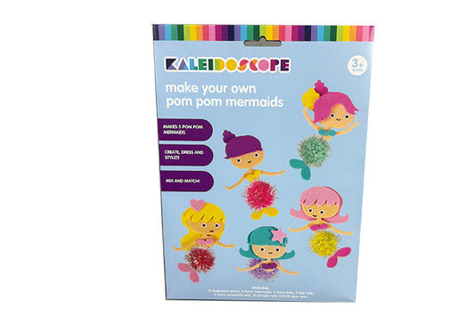 Kaleidoscope Make Your Own Pom Pom Mermaids