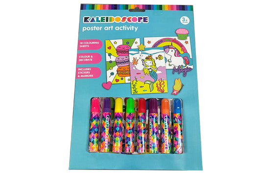 Kaleidoscope Poster Art Activity